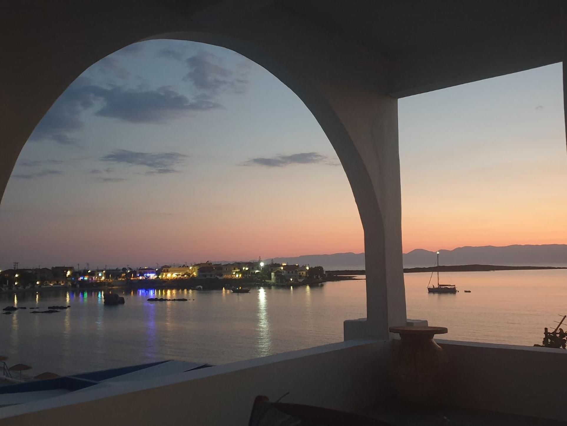 Sunset Holiday House Archangelos  Exterior foto