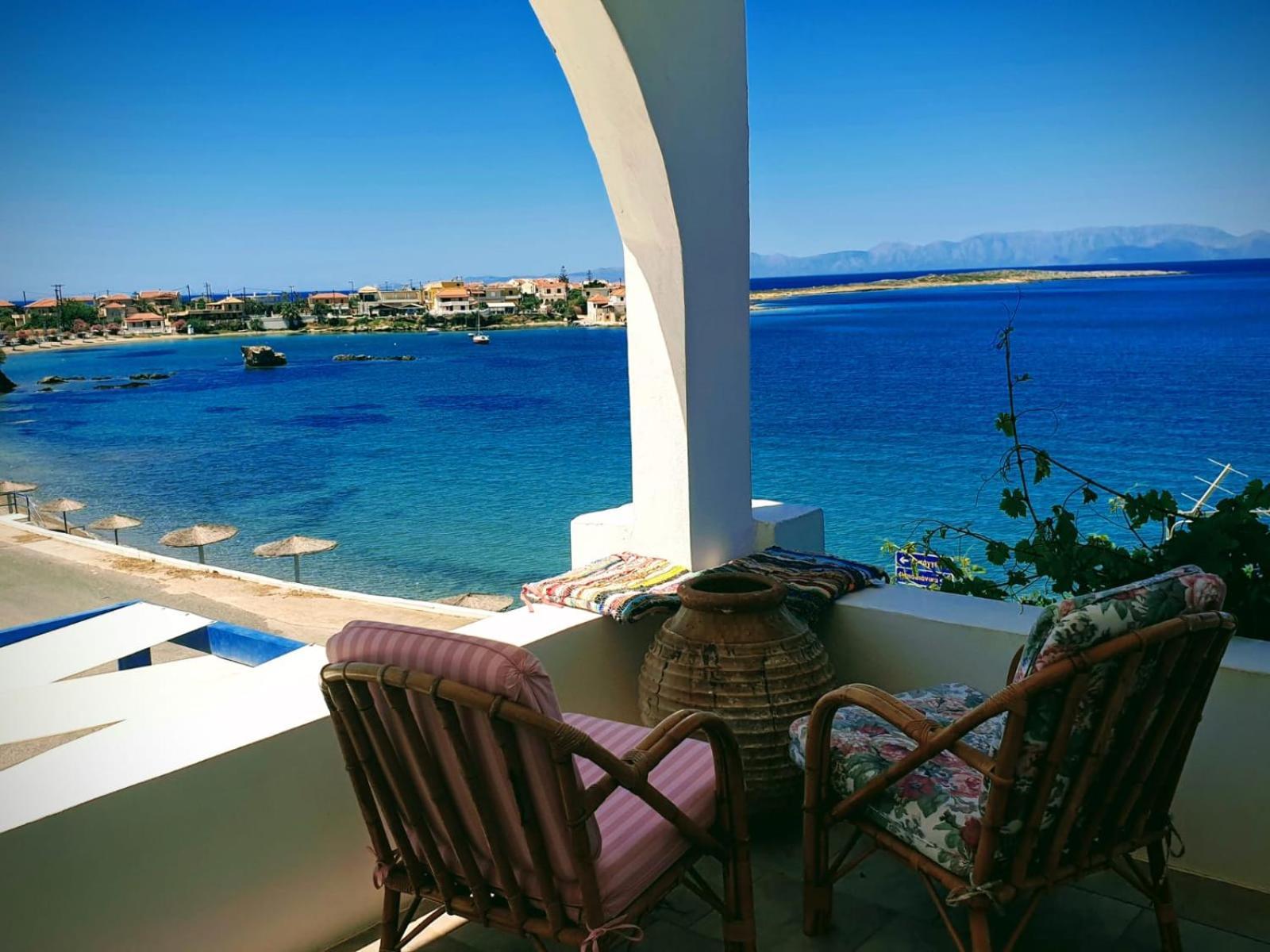 Sunset Holiday House Archangelos  Exterior foto